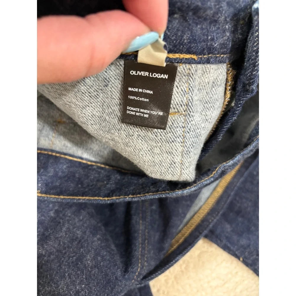 Oliver Logan Wide Leg Jean 30 Brushed Carpenter Relaxed Easton Aberdeen 28.5